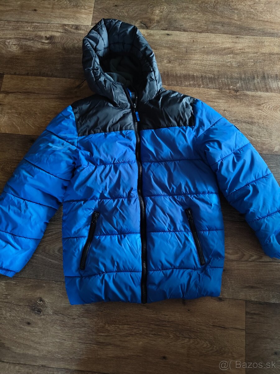 Zimná bunda chlapčenská F&F 134/140 9-10 rokov