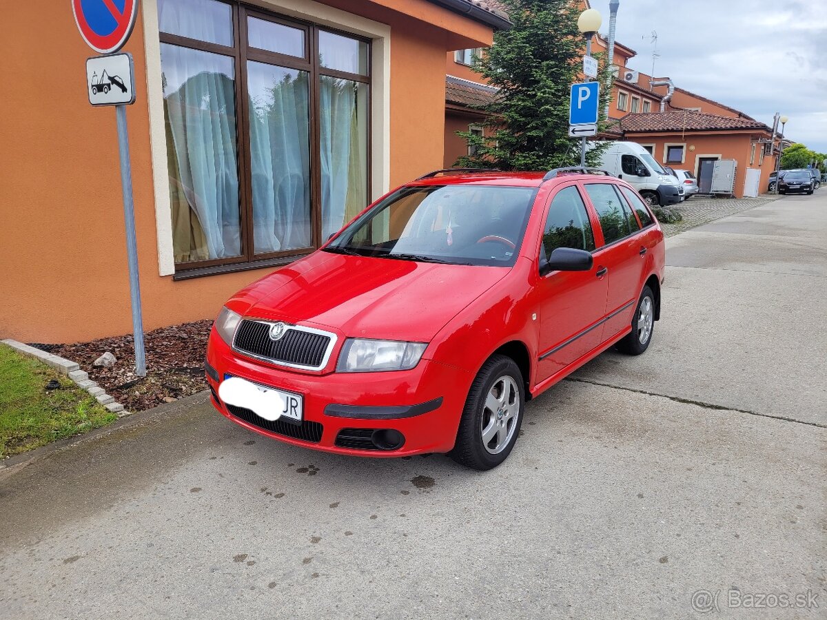 Predam škoda fabia combi 1.2 12v benzín kw 47 r.v 2007