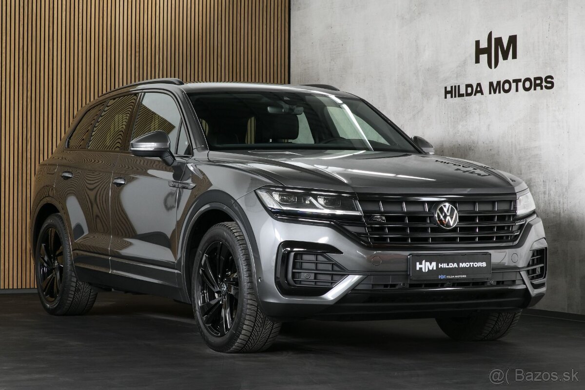 VW Touareg 3.0TDI 210kW R-line Tažné HUD 360 Dynaudio ZÁRUKA