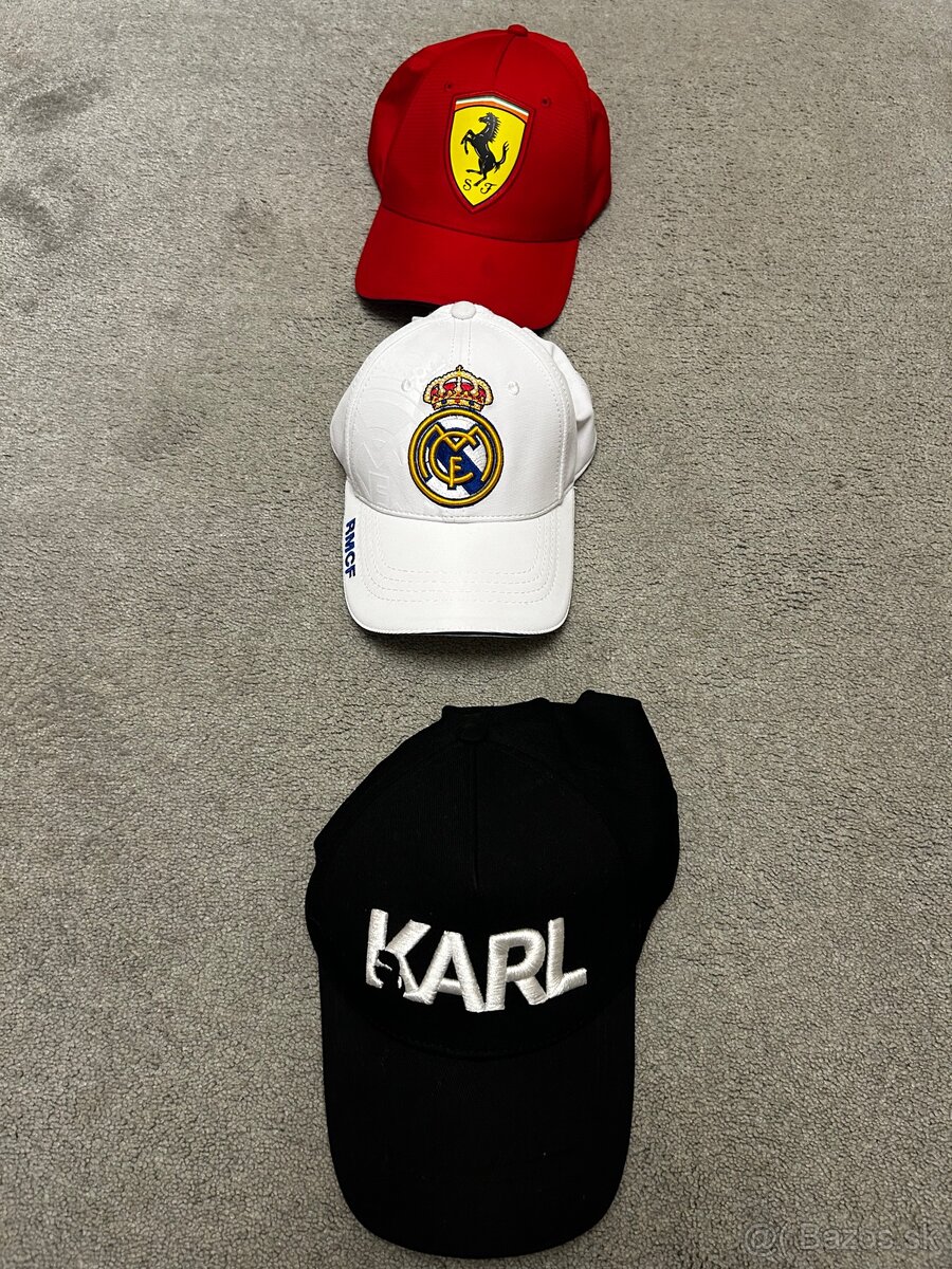 Šiltovka real Madrid Ferrari Karl Lagerfeld