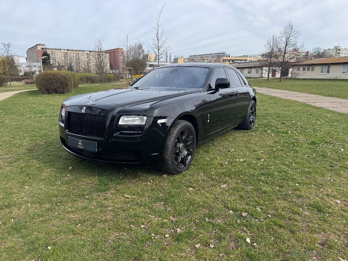 rolls Royce Ghost pronájem vozidla s řidičem