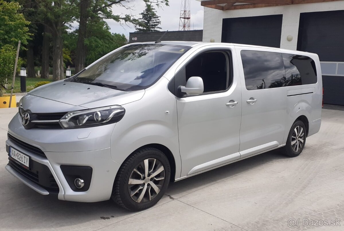 Toyota Proace 2.0 D-4D 180 S S A/T8 L2 long 130kW 8 miest.
