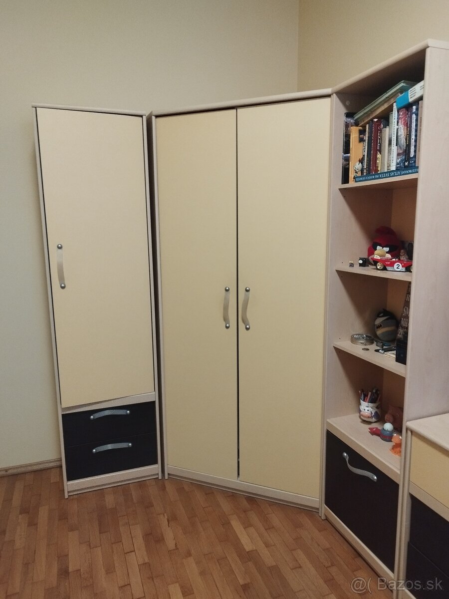 Detská izba zlto cierna