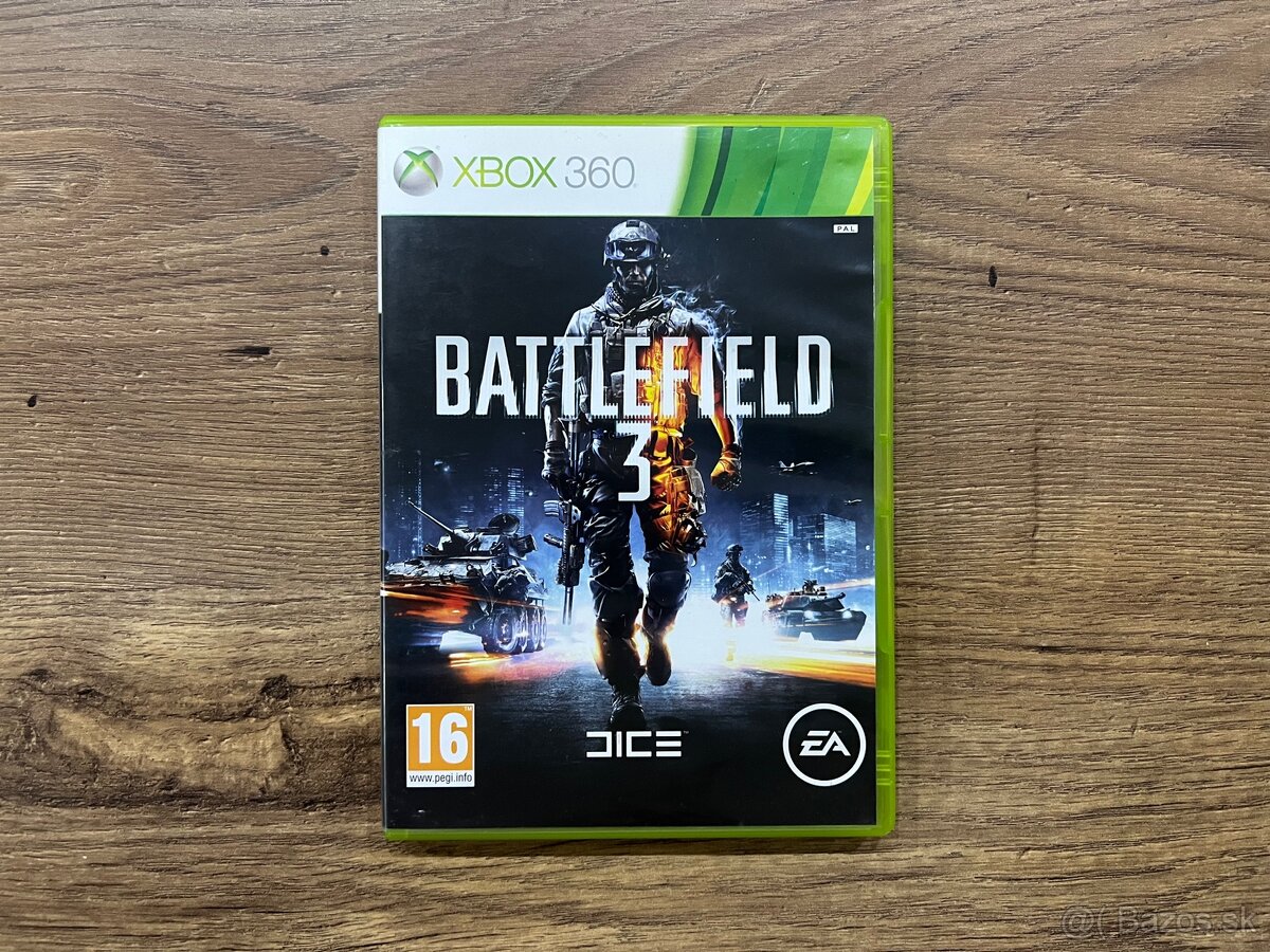 Hra na Xbox 360 - Battlefield 3