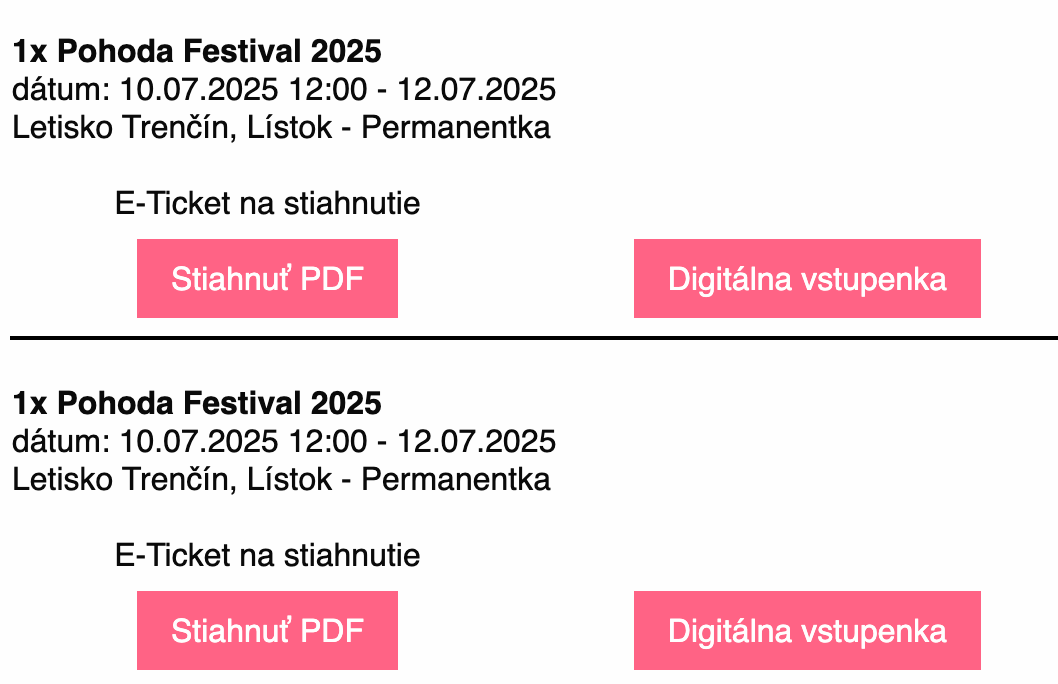 Pohoda 2025