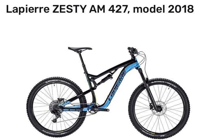 Lapierre Zesty AM 427 2018