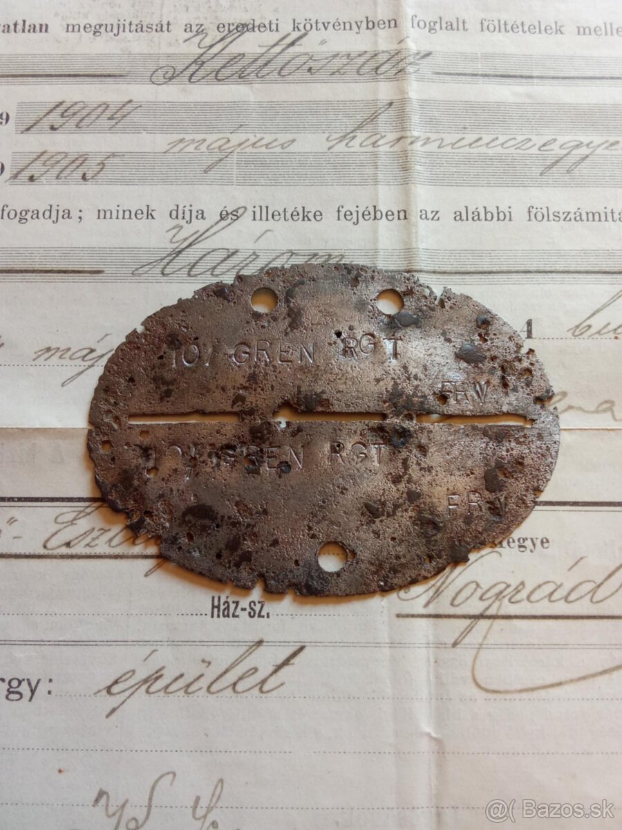 nemecka ID znamka - WH-Gren.Rgt. 107