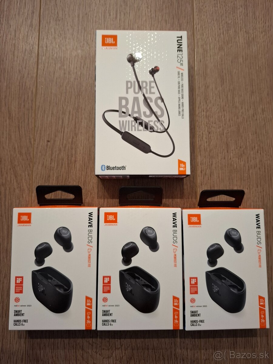 JBL sluchadla