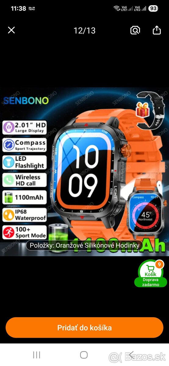 Smart hodinky nove