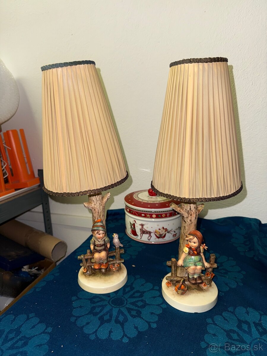 Starozitne lampy Hummel Goebel Zapadne Nemecko