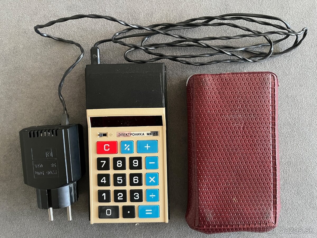 Predám elektricky kalkulator elektronika MK23