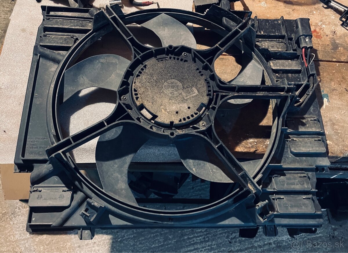 BMW e60 e61 Sahara ventilátor 520d 120kw m47