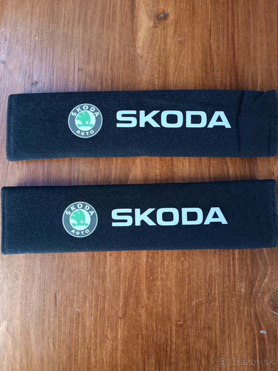 Predám návleky na bezpečnostný pas s logom škoda