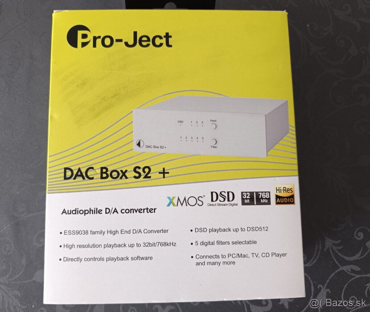 -- Predám Pro-ject DAC BOX S2+ --