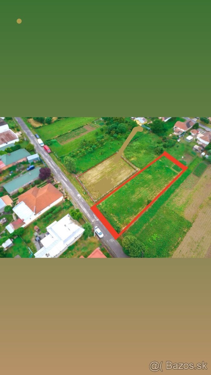 Prenajmem alebo predám ornu podu / záhradu