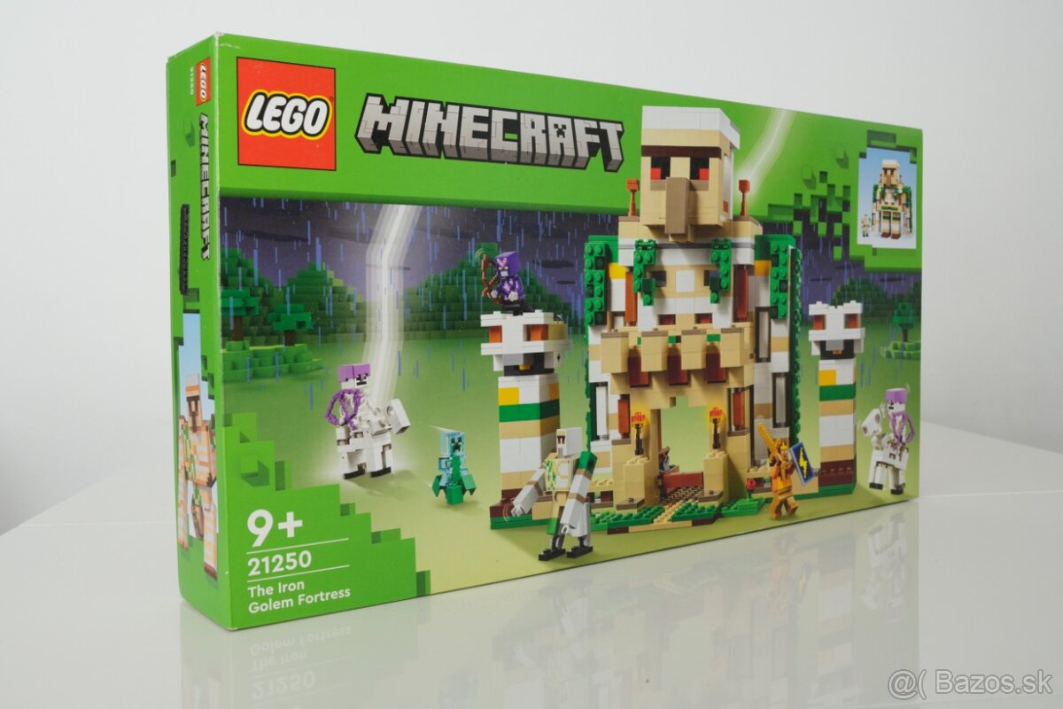 PREDANÉ - Lego Minecraft 21250 The Iron Golem Fortress