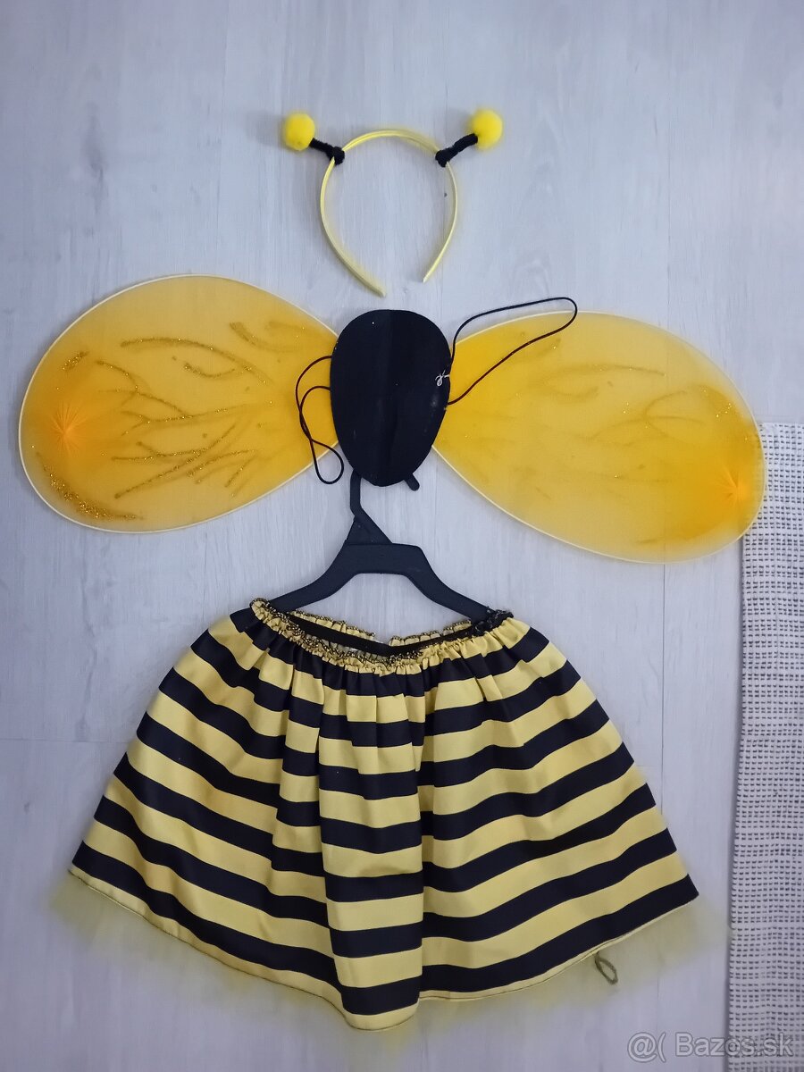 Kostým na karneval-včielka,nový.