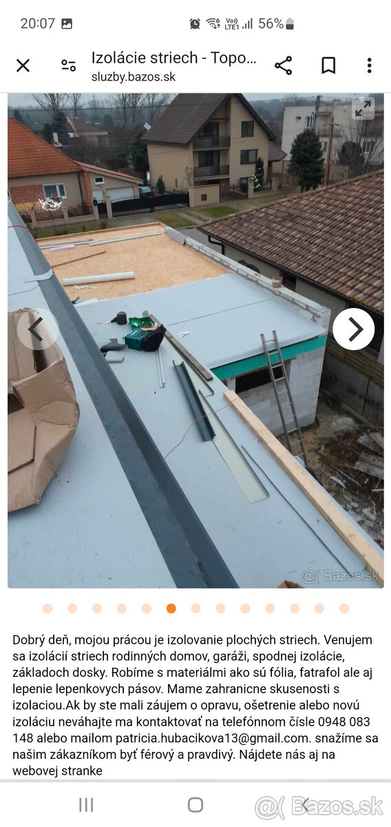 A.hydroizolacie všetko pre vašu strechu