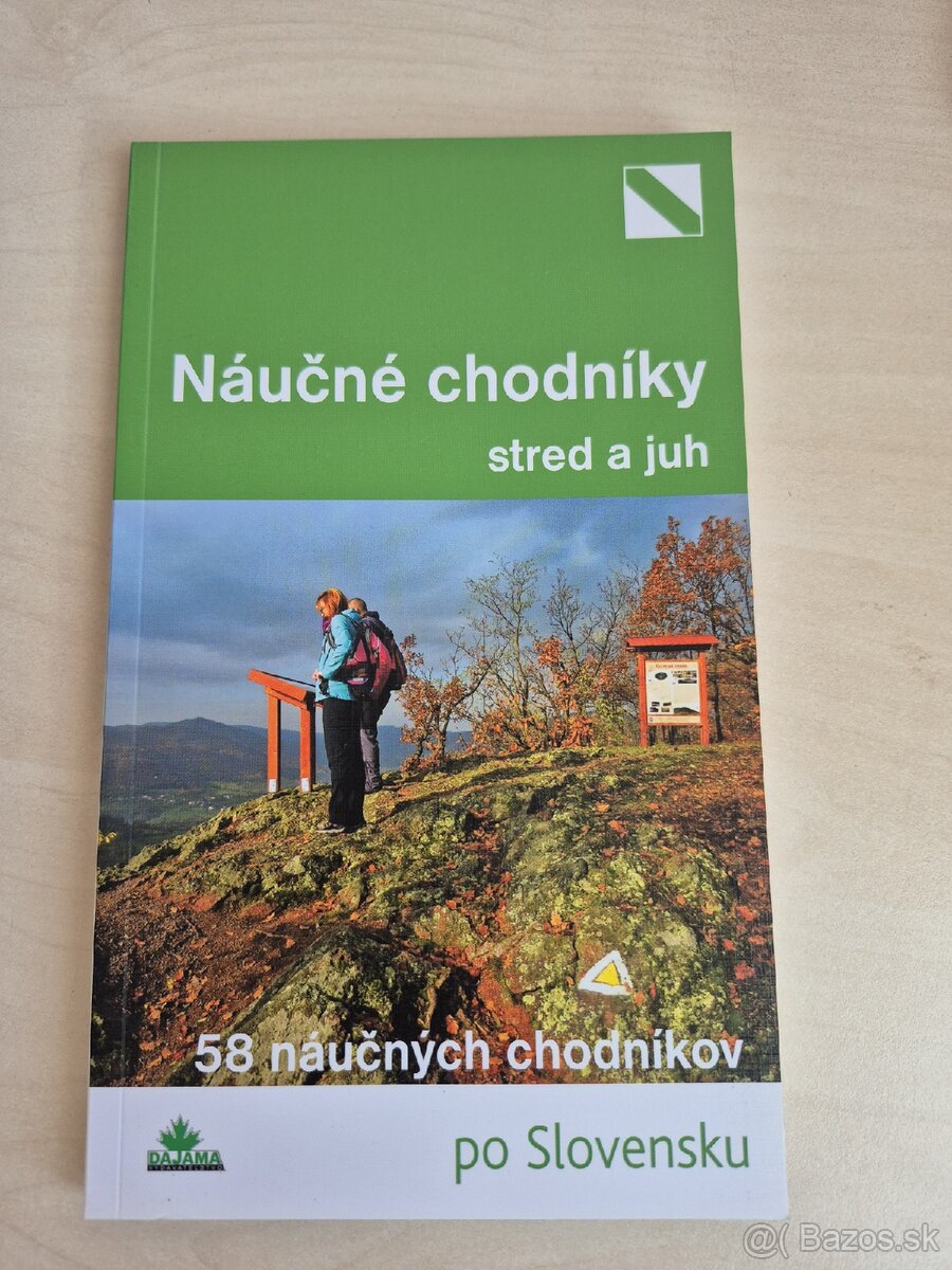 Náučné chodníky stred a juh