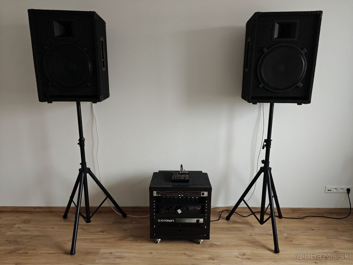 Predám kompletnú hudobnú aparatúru