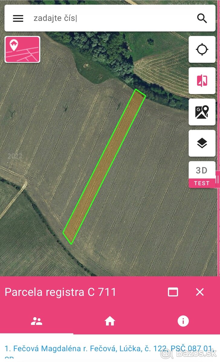 Orná pôda na poľnohospodárske účely