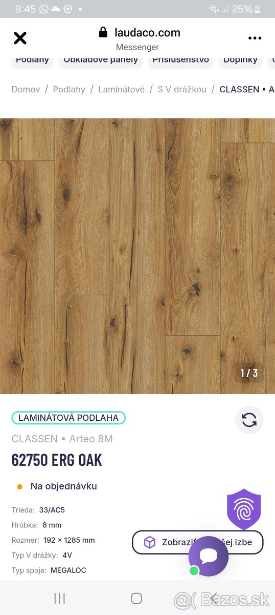 Laminátová podaha