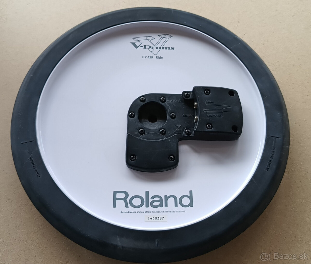 ROLAND crash / ride elektrický činel