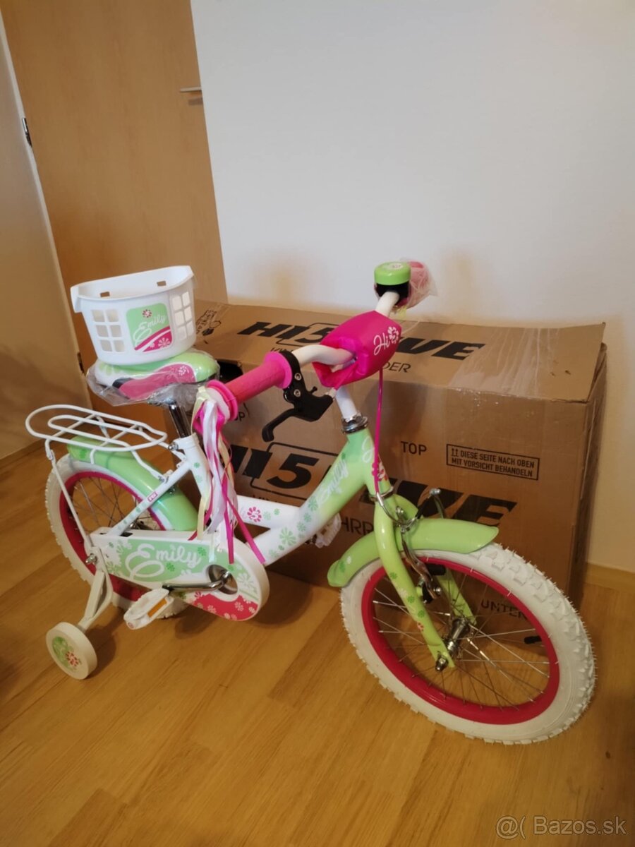 Detské bicykle REBEL veľkosť 16 chlapčenský aj dievčenský