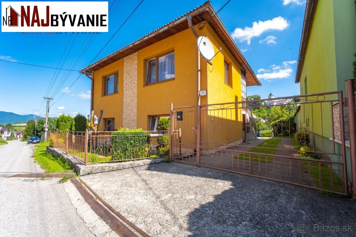 RODINNÝ DOM, ČIASTOČNÁ REK., 859 m2, KRÁSNA PRÍRODA
