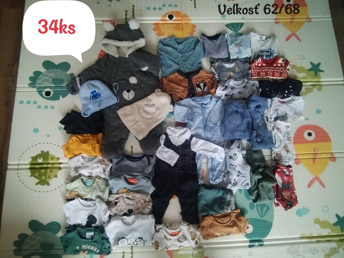 Oblečenie chlapec 50,56,62,68
