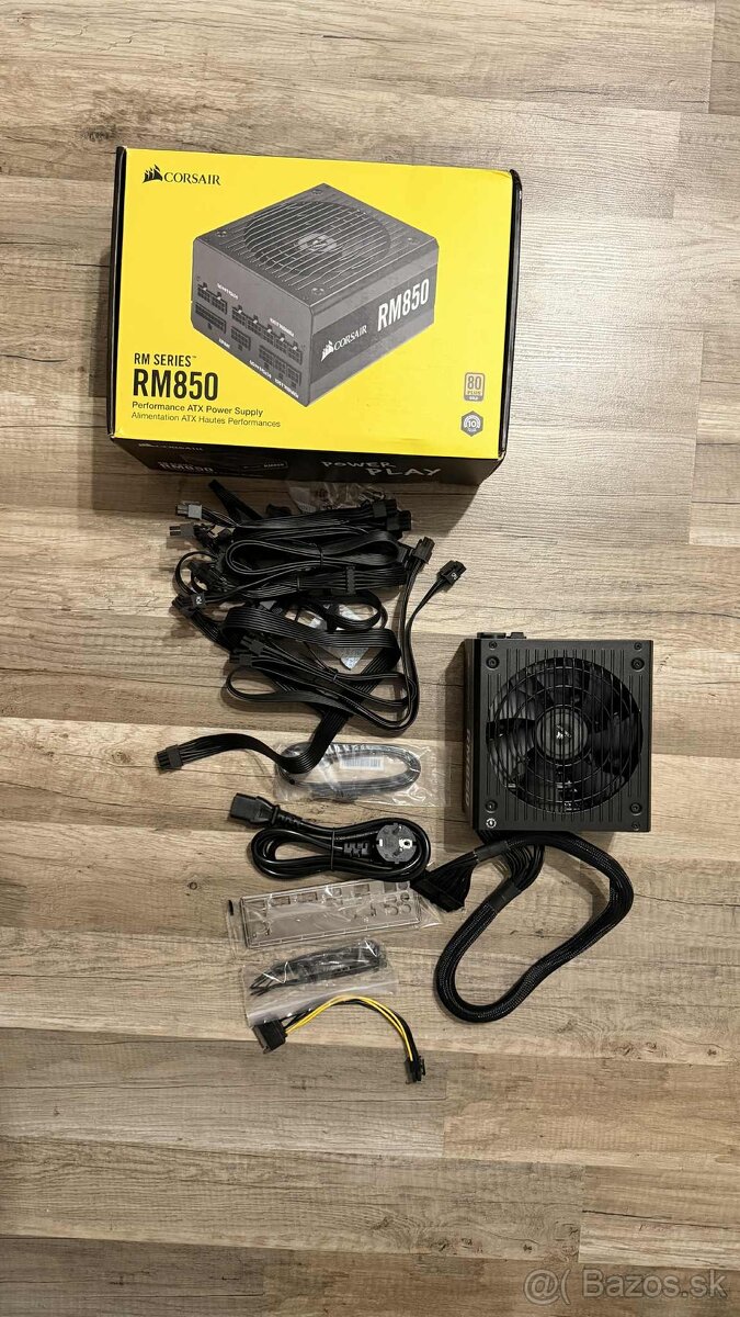 Corsair RM850,850x nepoužitý, nepoužívané