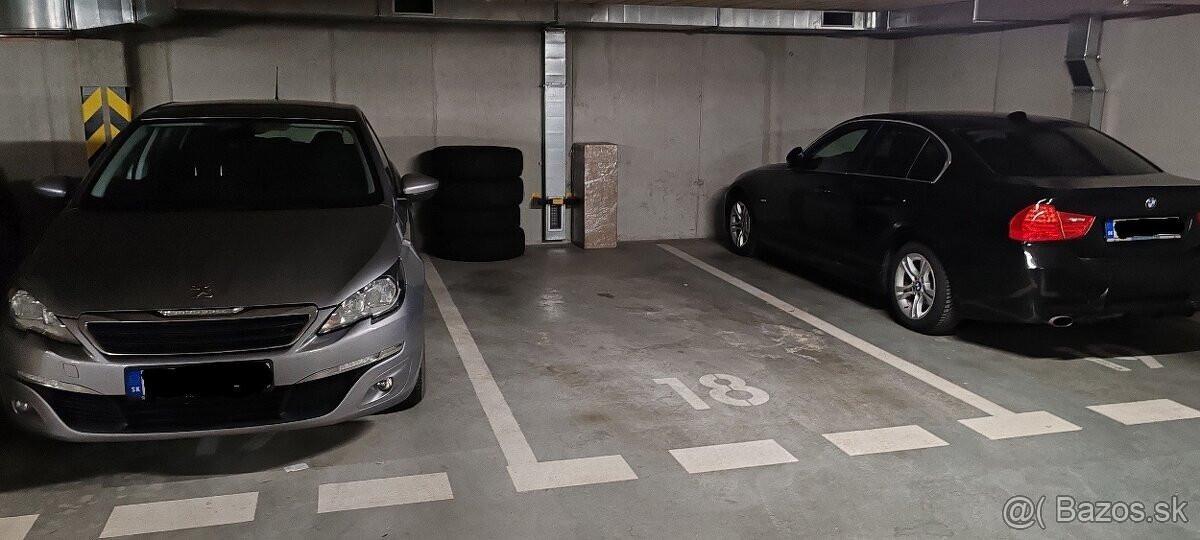 Prenájom garážové státie novostavba PANÓNKA Panónska cesta