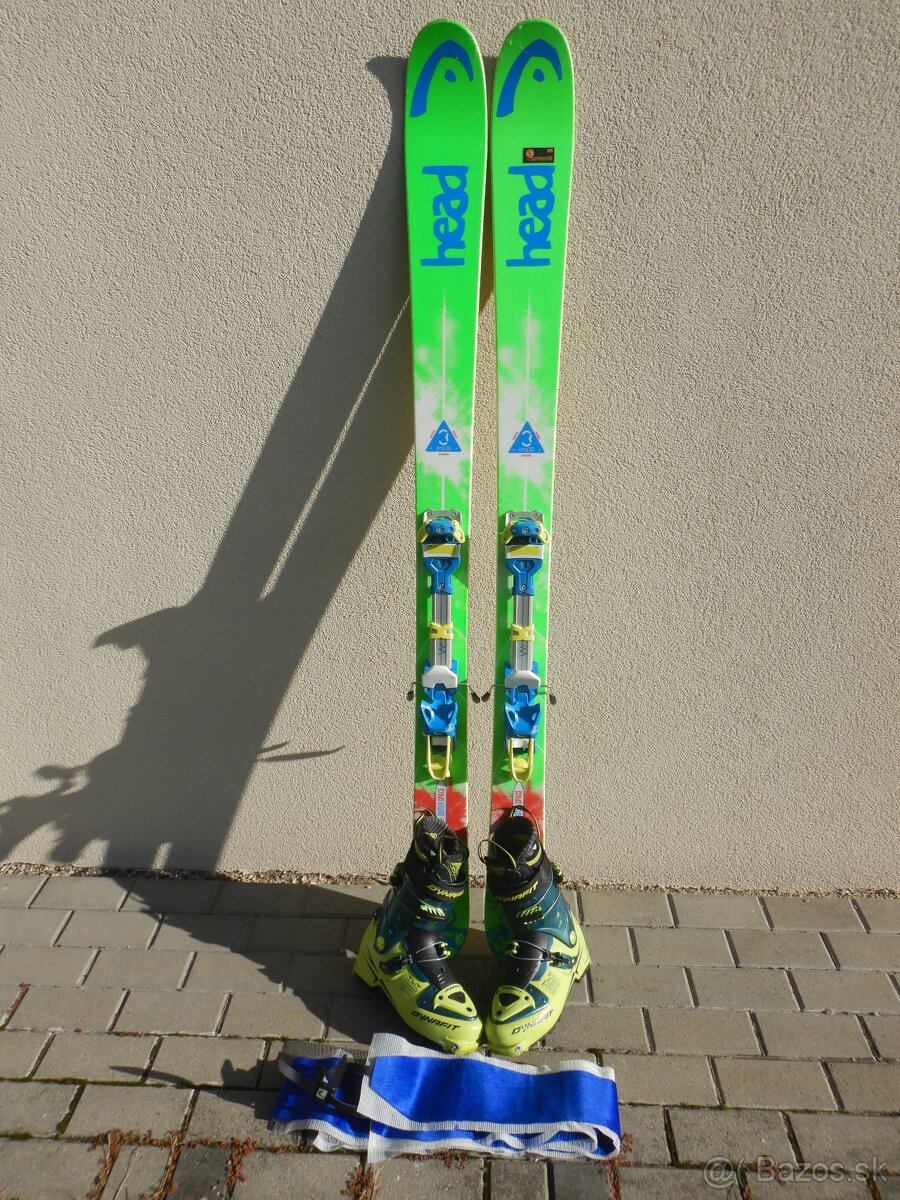 skialpový set, málo používaný, lyžiarky č. 42-43, lyže 170cm