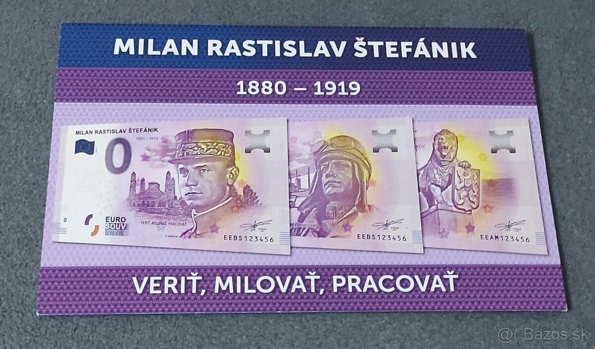 Folder MILAN RASTISLAV ŠTEFÁNIK