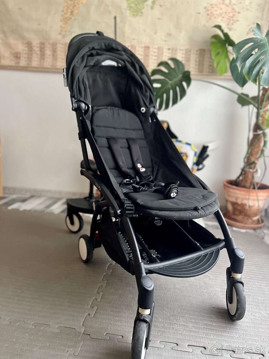 Babyzen Yoyo 2 black s príslušenstvom