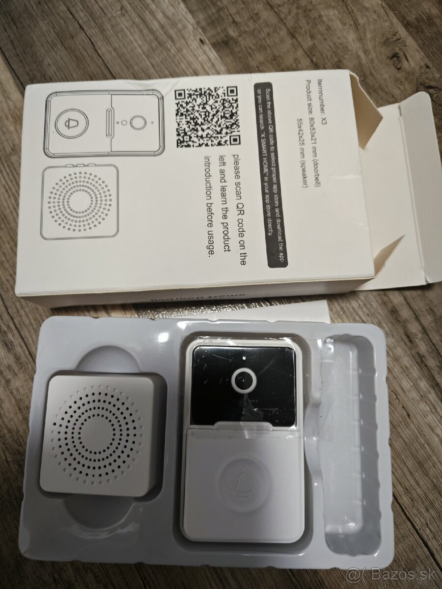 Nové Smart videozvoncek s vnútorným modulom a appkou