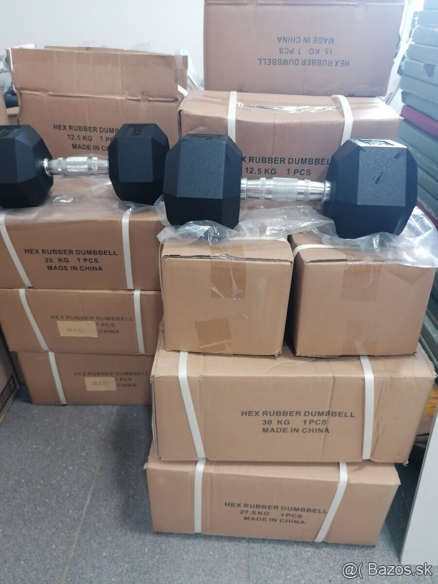 Hexagonál pogumované jednoručky