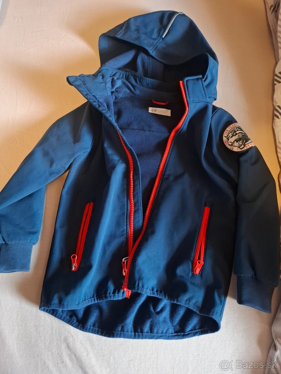 Chlapčenská softshellová bunda