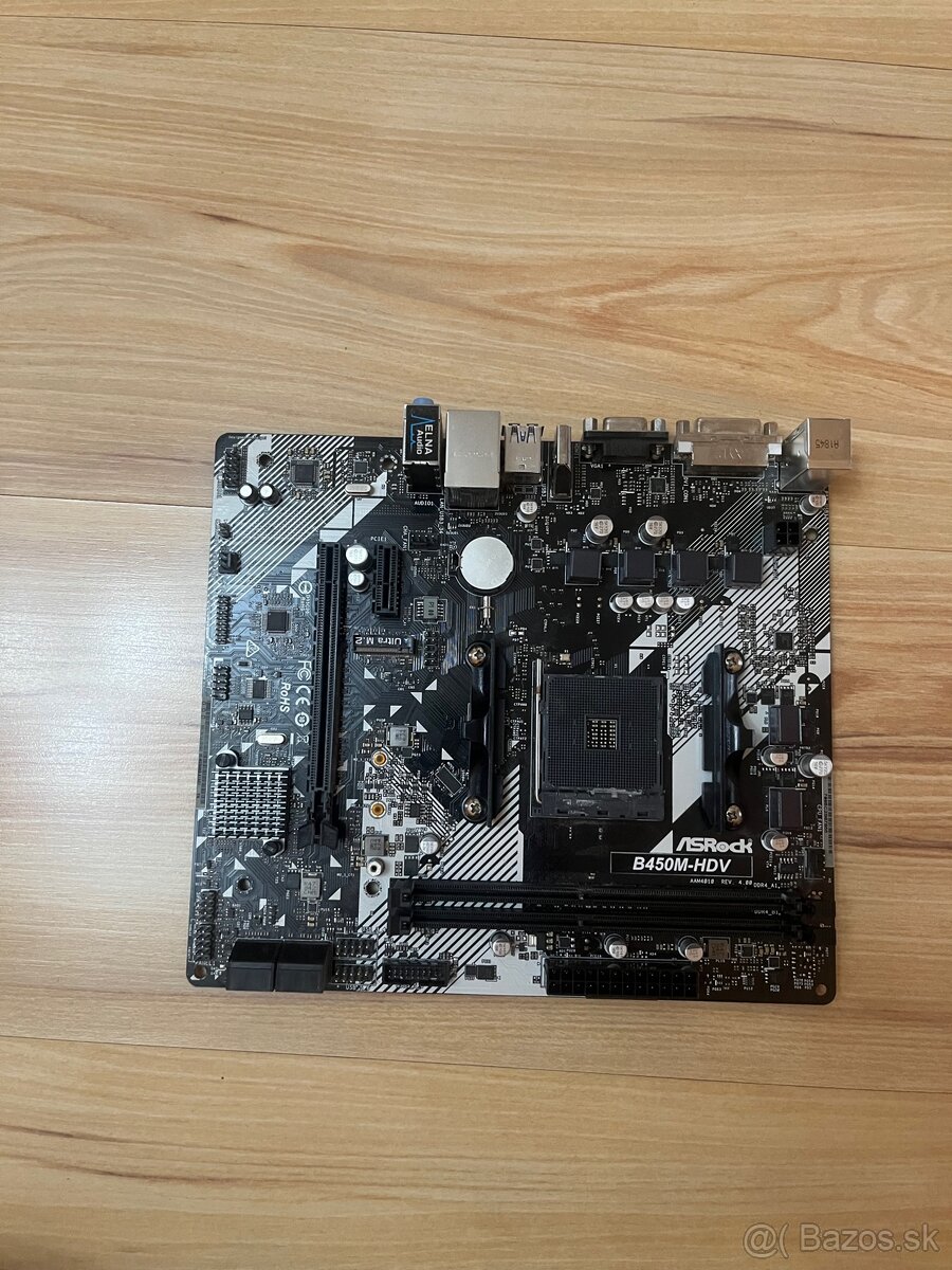 Základná doska ASROCK B450M-HDV s AM4 socketom