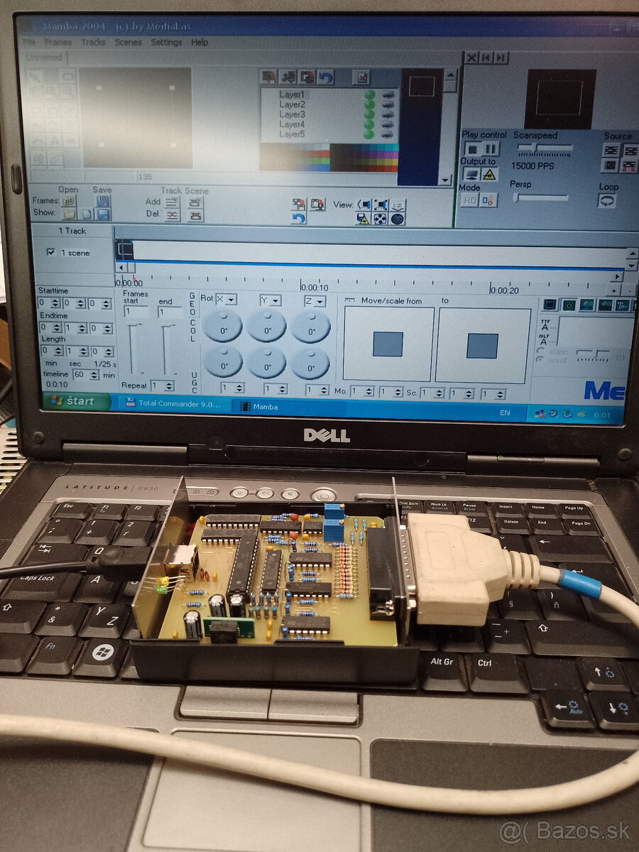 USB - ILDA prevodnik