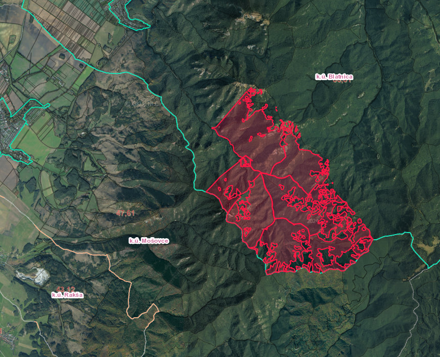 Predám podiel v urbári ULPS Blatnica - výmera podielu 8607m2