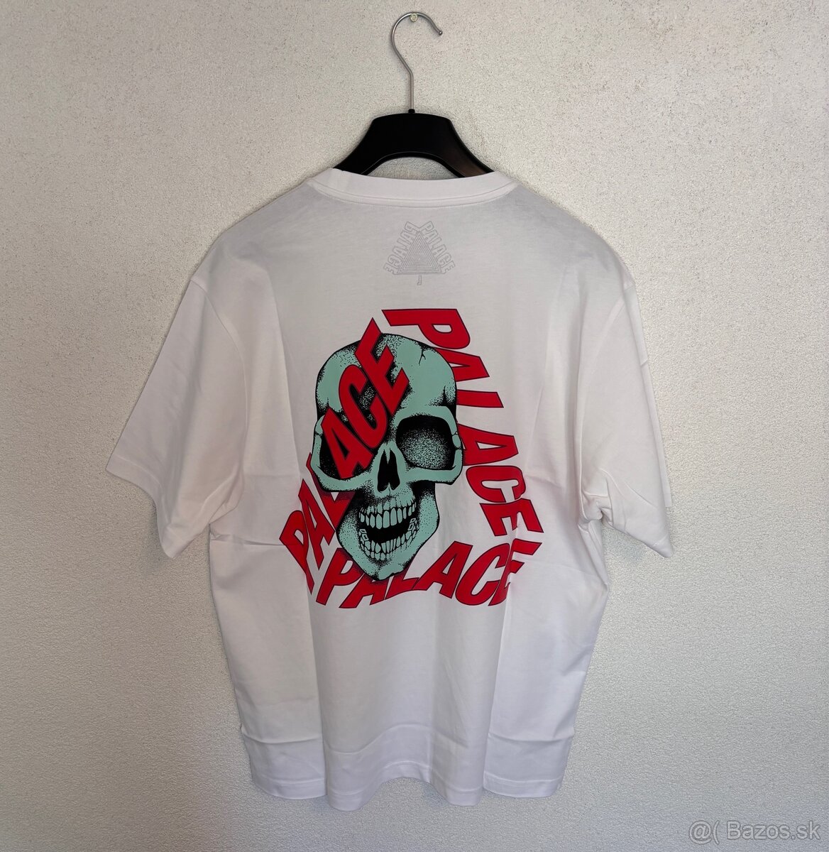Palace White P3 Skull Tee