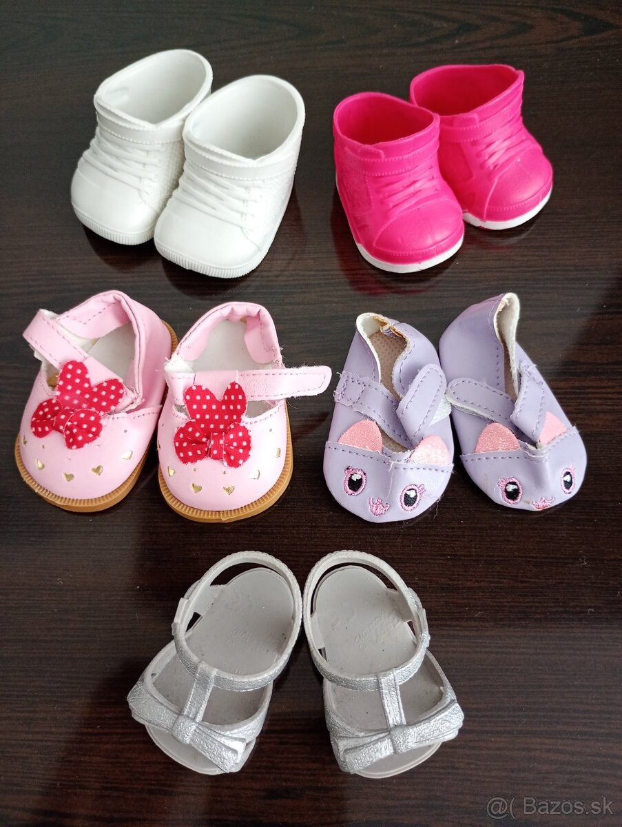 Topánky pre bábiku Baby born