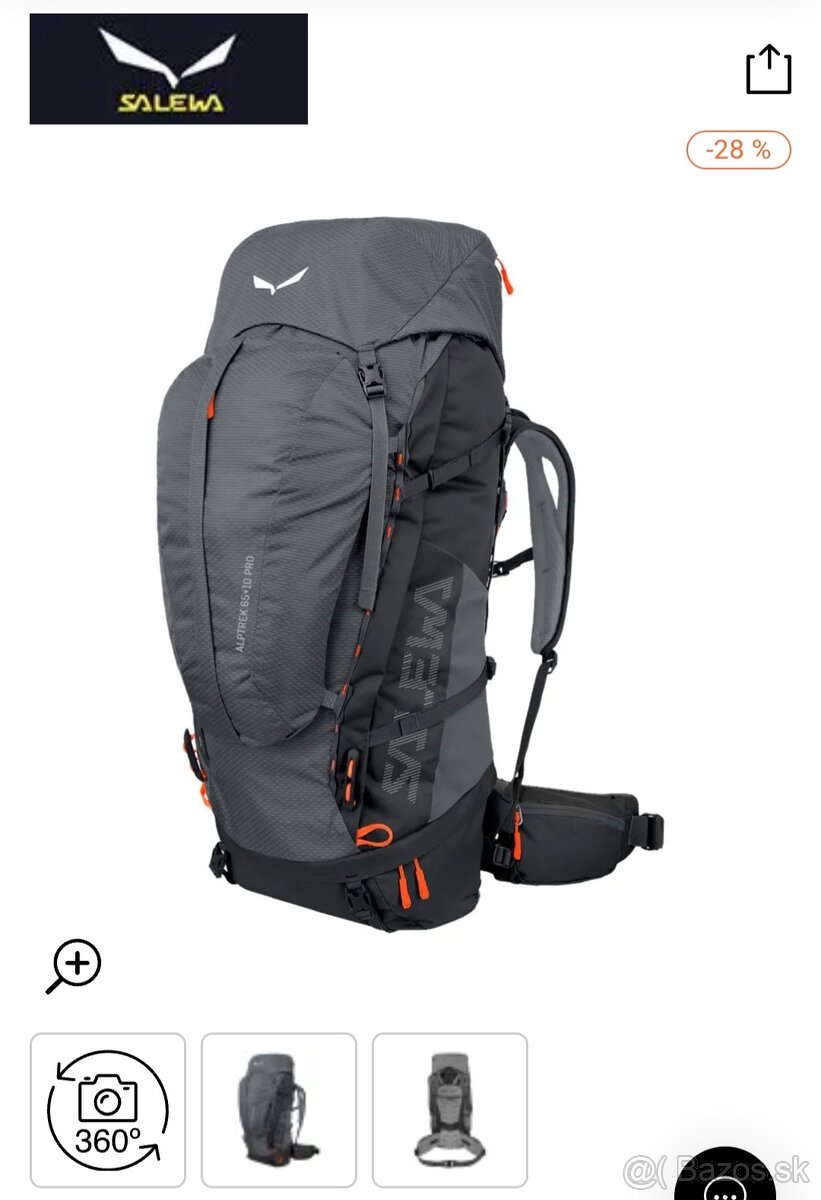 Batoh Salewa Alptrek 65L Pro