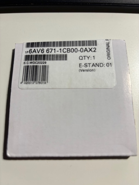 Siemens 6AV6 671-1CB00-0AX2