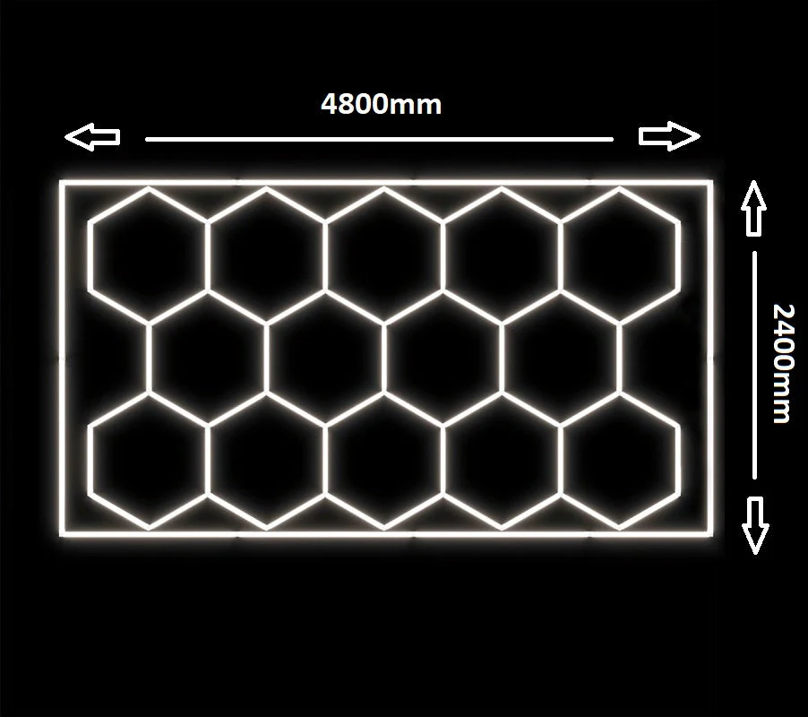 LED HEXAGONOVE - OSVETLENIE