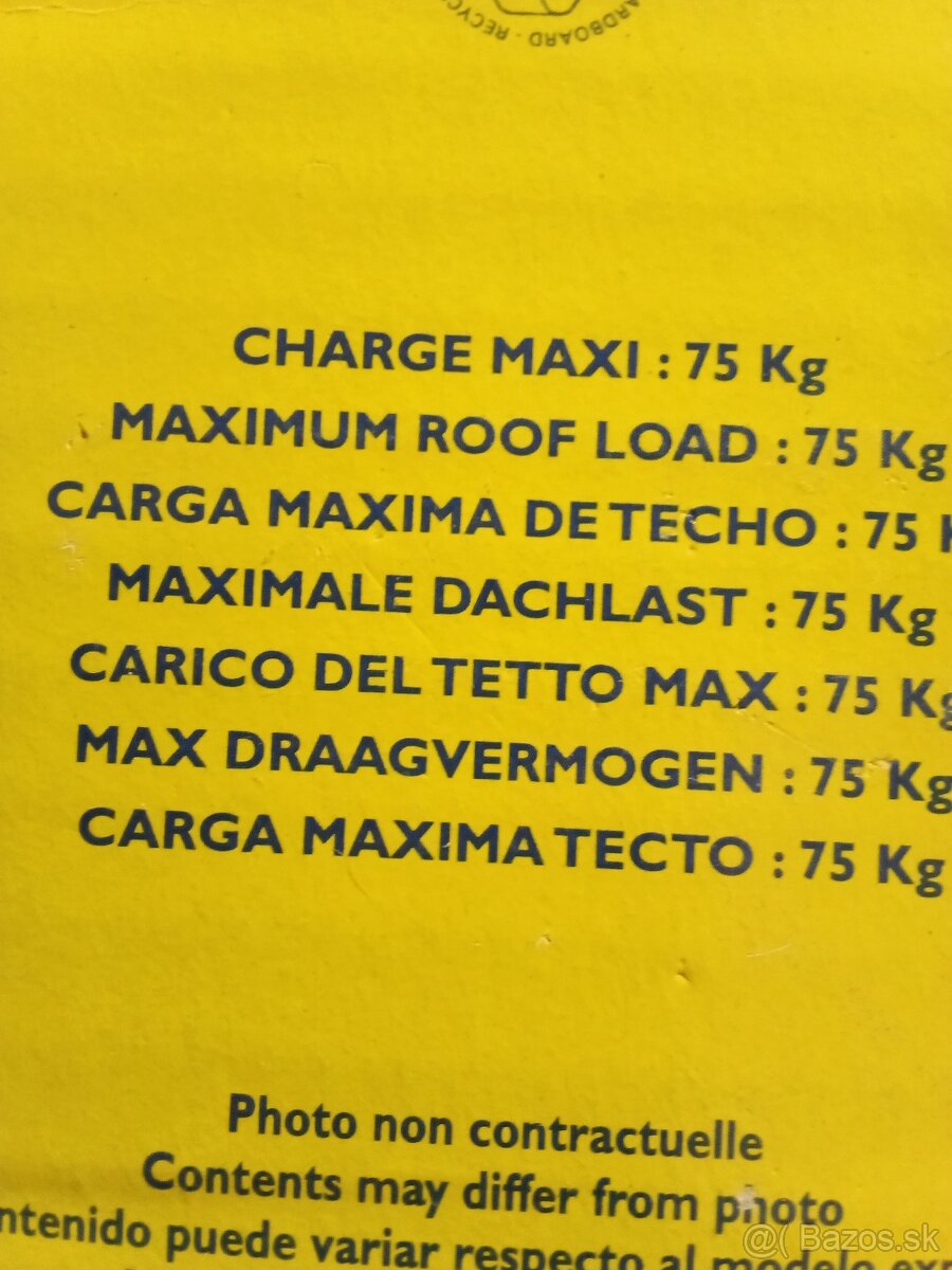 Strešný nosič na Peugeot