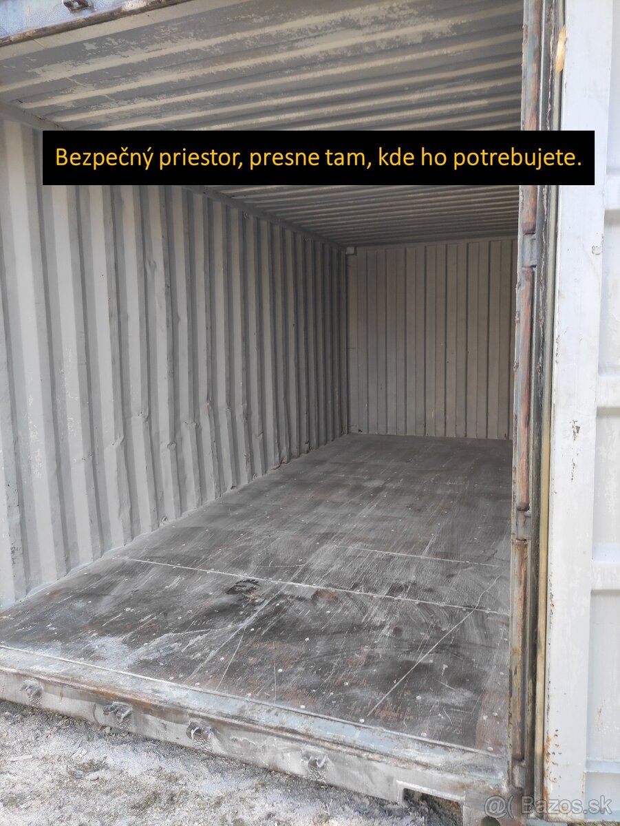 Mobilný sklad 14m²