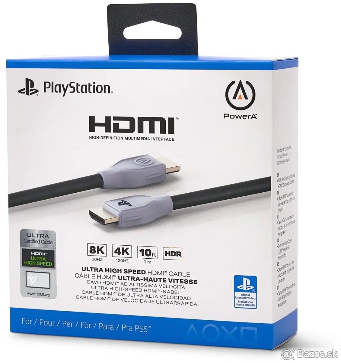 PowerA Ultra HDMI Kábel Pre PlayStation 5