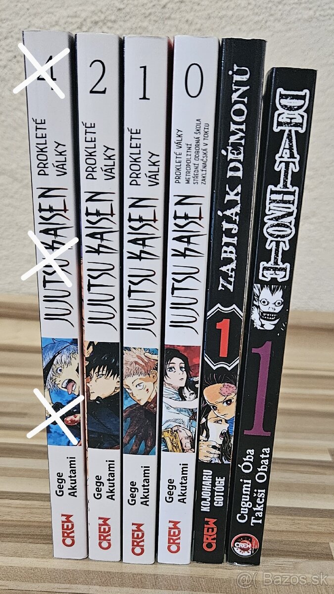 Knihy /manga / komiks